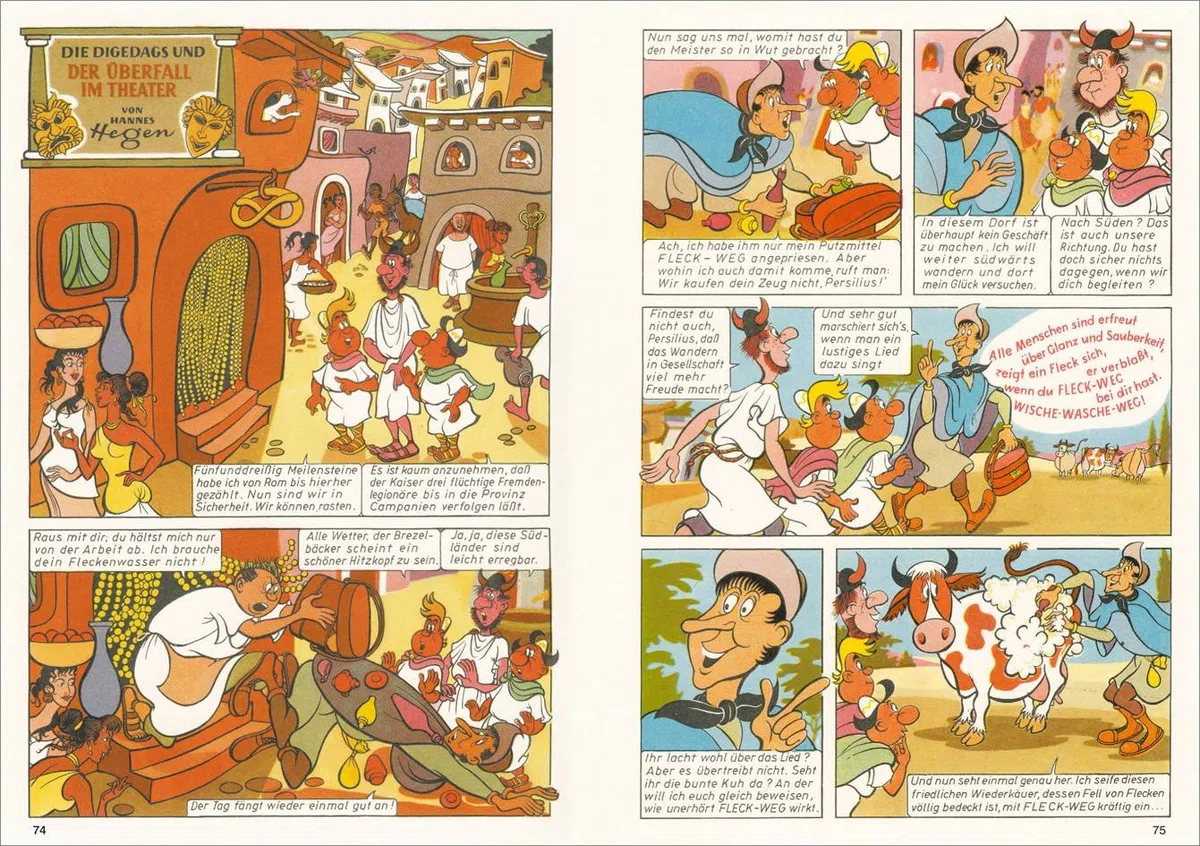 Mosaik. Römer-Serie: Die Seeschlacht, Bd. 3: Eine ostdeutsche Comic-Legende (Mosaik von Hannes Hegen - Römer-Serie, Band 3)