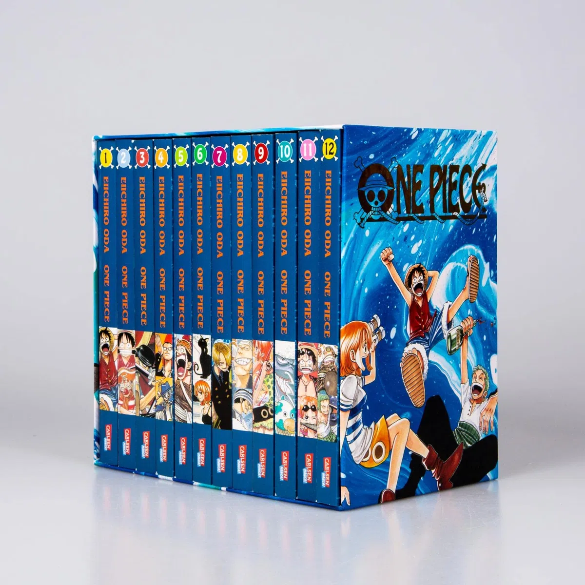 One Piece Sammelschuber 1: East Blue (inklusive Band 1–12): Piraten, Abenteuer und der größte Schatz der Welt!