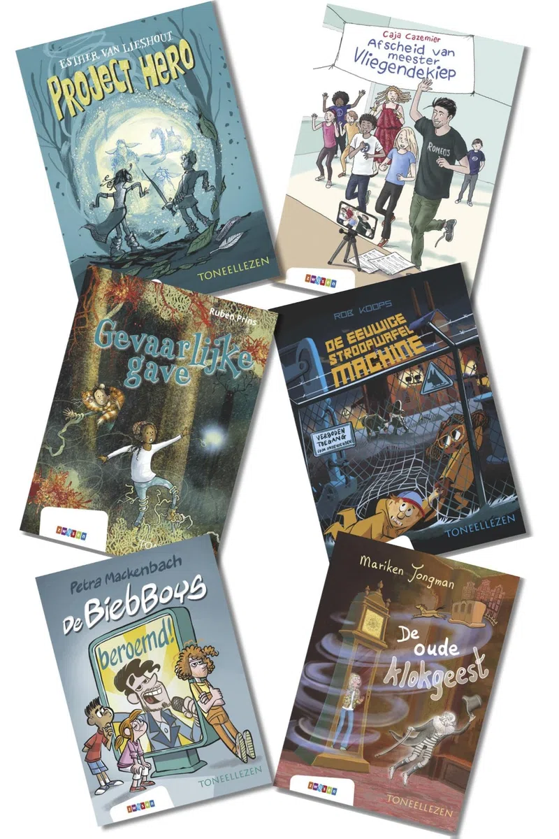 Pakket 2 Toneellezen groep 8 (6 titels)