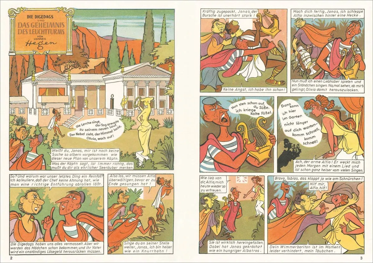 Mosaik. Römer-Serie: Die Seeschlacht, Bd. 3: Eine ostdeutsche Comic-Legende (Mosaik von Hannes Hegen - Römer-Serie, Band 3)