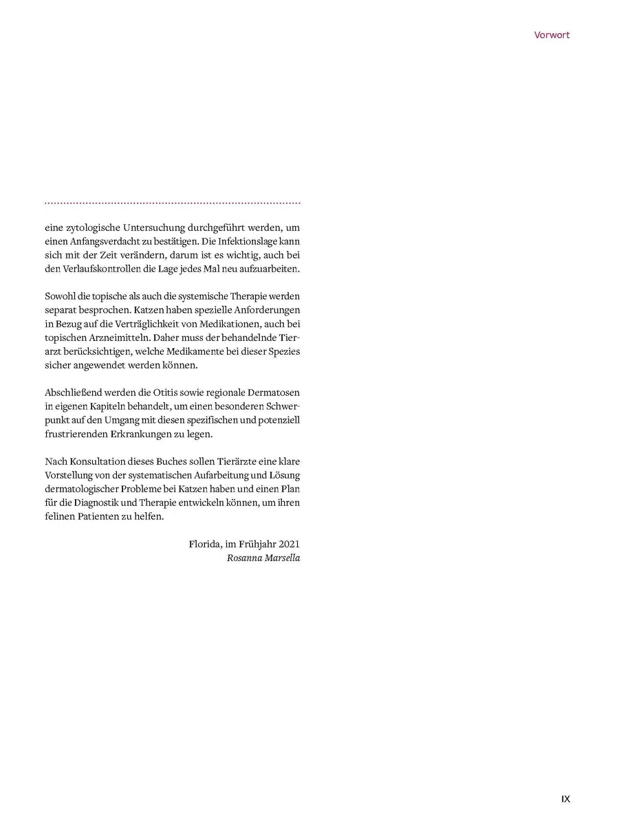 Praxishandbuch Katzendermatologie: Symptome, Diagnostik, Therapie (Vetpraxis)