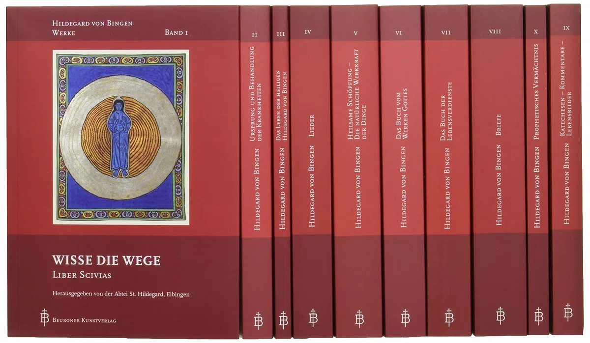 Hildegard von Bingen-Werke: Komplette Werkausgabe: Komplette Werkausgabe in 10 Bänden