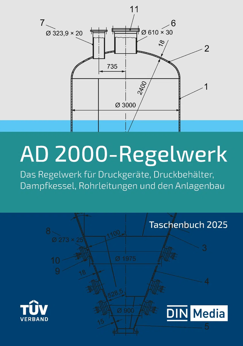 AD 2000-Regelwerk: Taschenbuch - Ausgabe 2025 (DIN Media Praxis)